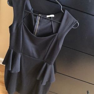Black size M/L layered dress